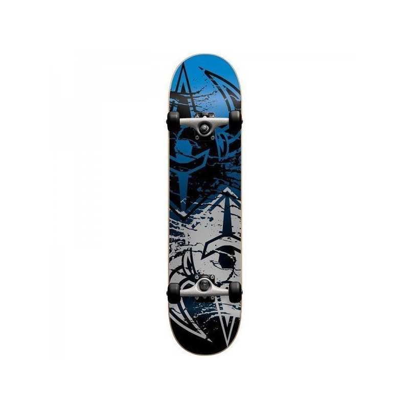 Darkstar Drench Silver/Blue 7.6" - Skateboard Complete Darkstar Drench Silver/Blue 7.6" - Skateboard Complete