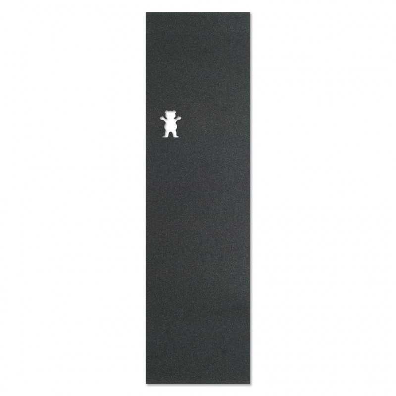 Grizzly Bear Cutout Goofy Black 9.0" Sheet - Skateboard Griptape