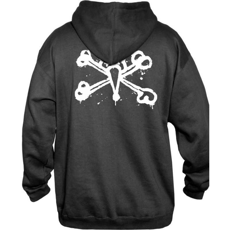 Bones Back It Hoodie Black Bones Back It Hoodie Black