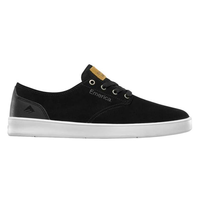 Emerica The Romero Laced Black/White Shoes