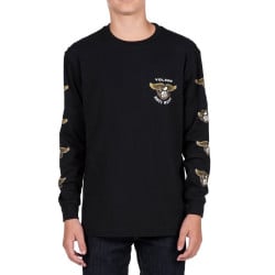 Volcom Anti Hero Longsleeve Kids Black