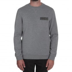 Volcom Floki Crew Fleece Heather Grey Kids