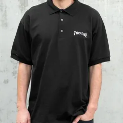 Thrasher Logo Embroidered Polo