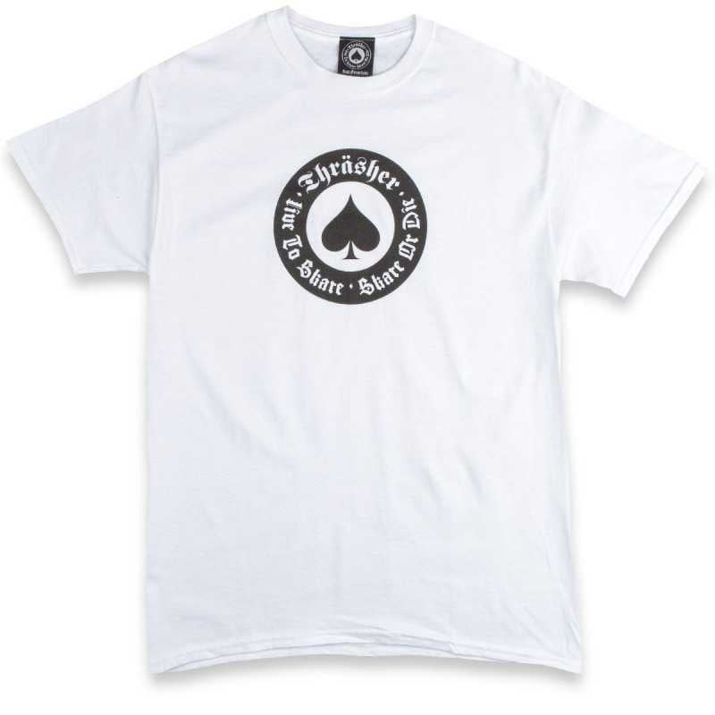 Thrasher Oath T-Shirt White