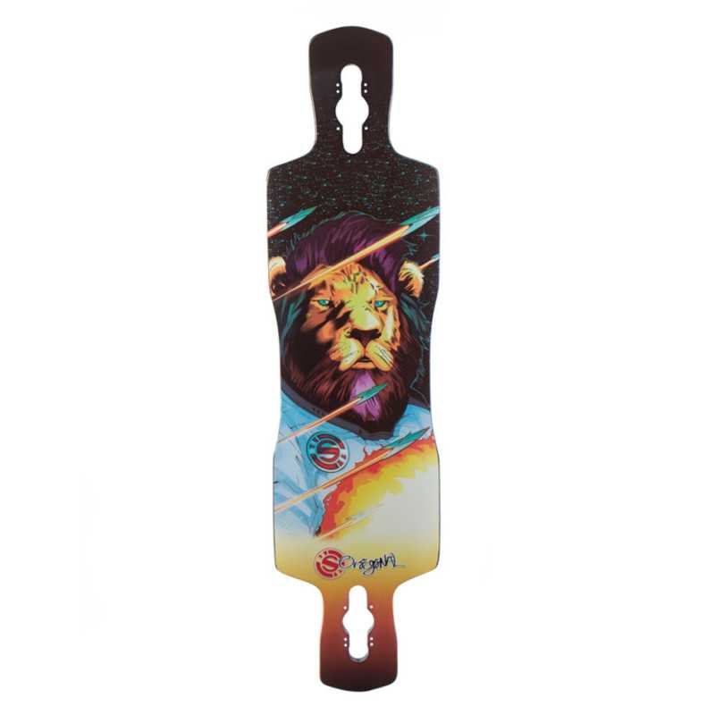 Original Freeride 41" Rocker Concave "Mutant Space Lion" - Longboard Deck Original Freeride 41" Rocker Concave "Mutant Space Lion" - Longboard Deck