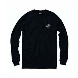 Magenta Pigeon Longsleeve Black