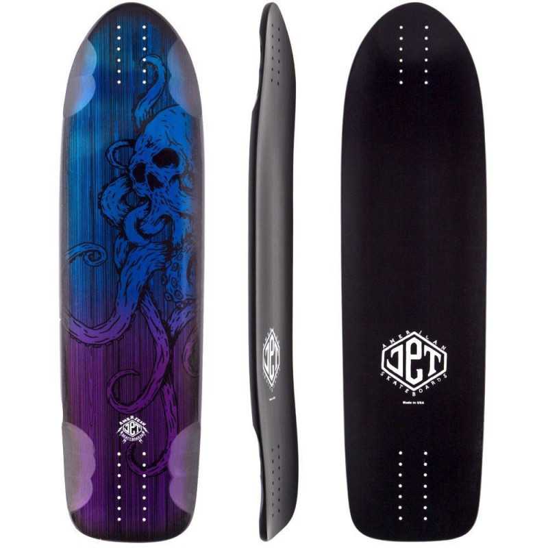 Buy Jet Vulcan Rocker 35" Octopuss Deck Only at the longboard shop in