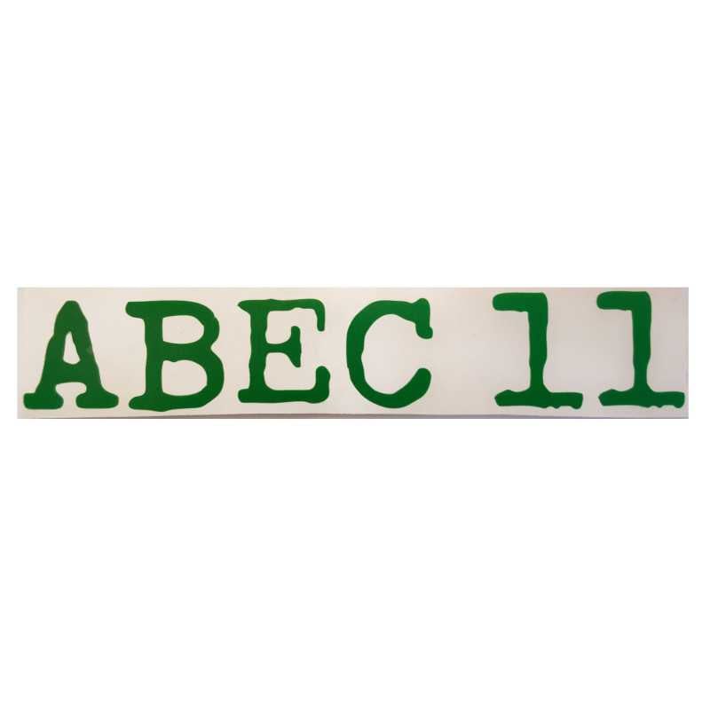 Abec11 Logo Sticker Abec11 Logo Sticker