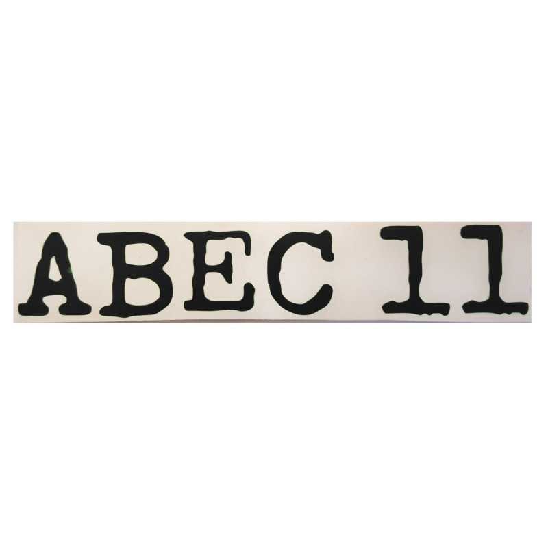 Abec11 Logo Sticker Abec11 Logo Sticker