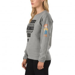 Vans Toy Story Reach For The Sky Grey/Heather Women Crew