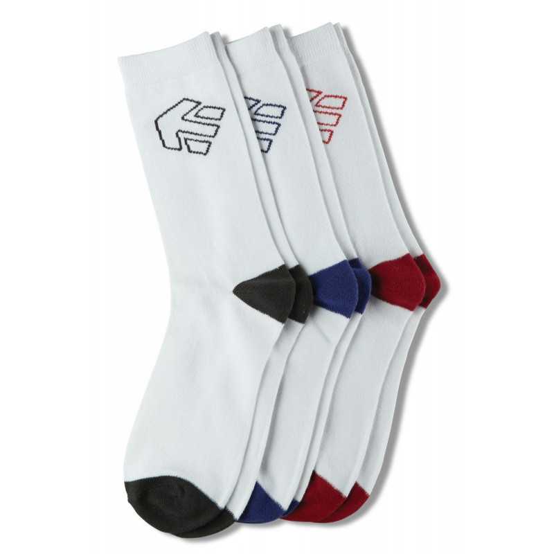 Etnies Legacy Socks White Etnies Legacy Socks White