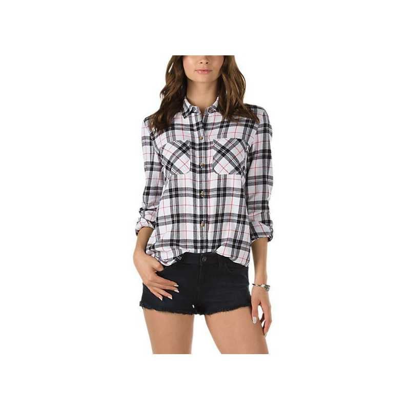 vans flannel womens