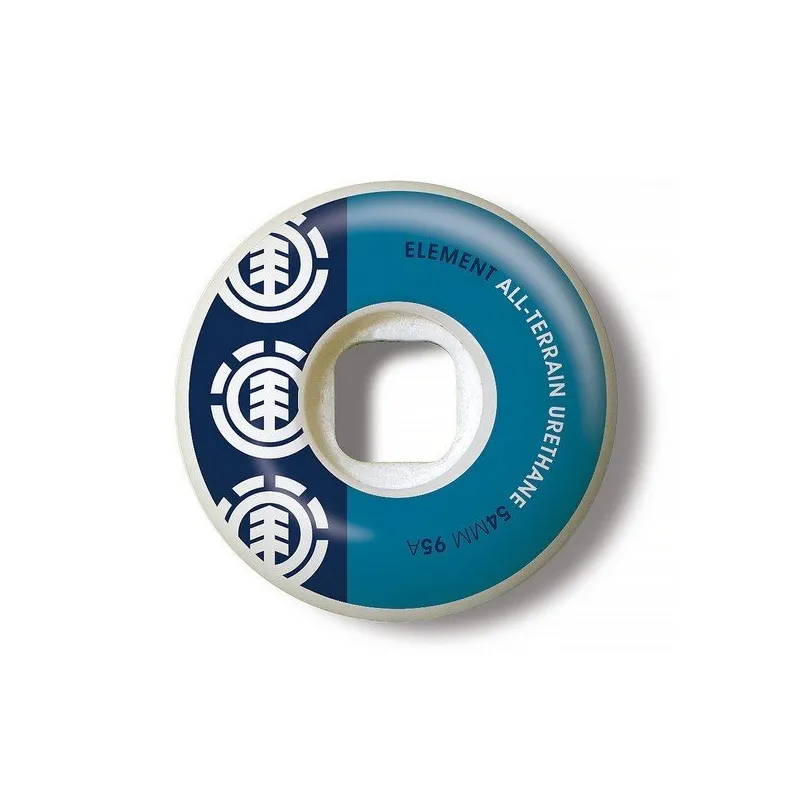Element Section Blue 54mm Skateboard Roues