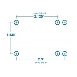 G-Bomb Infinity Bolts "Minor" 1.25" (set of 4)