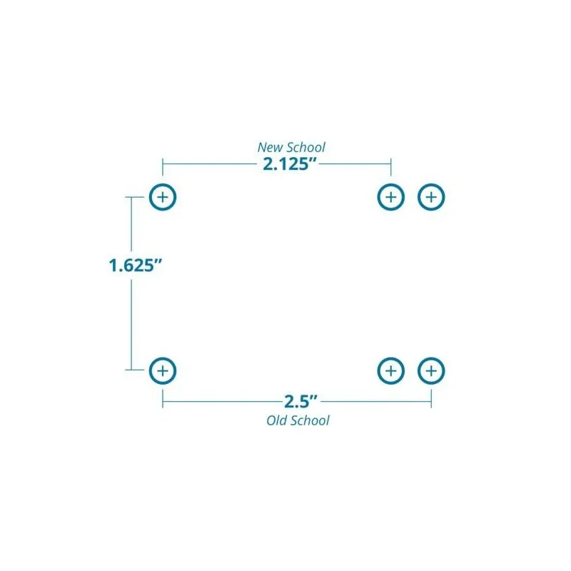 G-Bomb Infinity Bolts "Minor" 1.25" (set of 4)