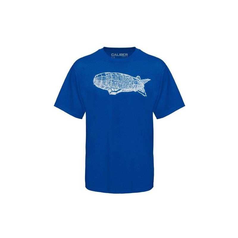 Caliber T-shirt "Blimp" - Blue Caliber T-shirt "Blimp" - Blue