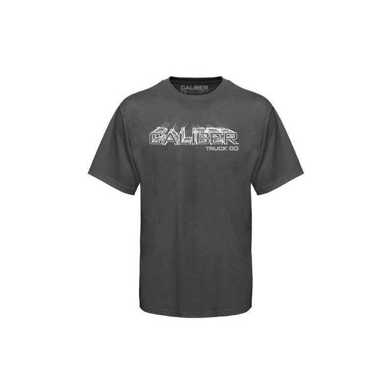 Caliber T-shirt "Block Print" - Grey Caliber T-shirt "Block Print" - Grey