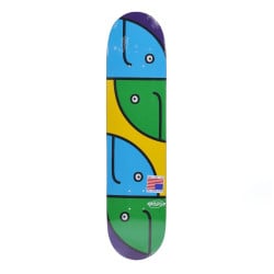 Hosoi Gonz Fish Head Mini Blue/Green 7.125" - Skateboard Deck