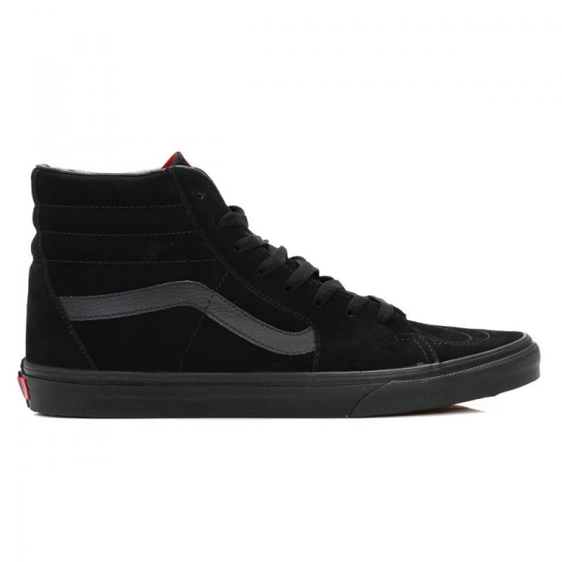 black and grey vans sk8 hi