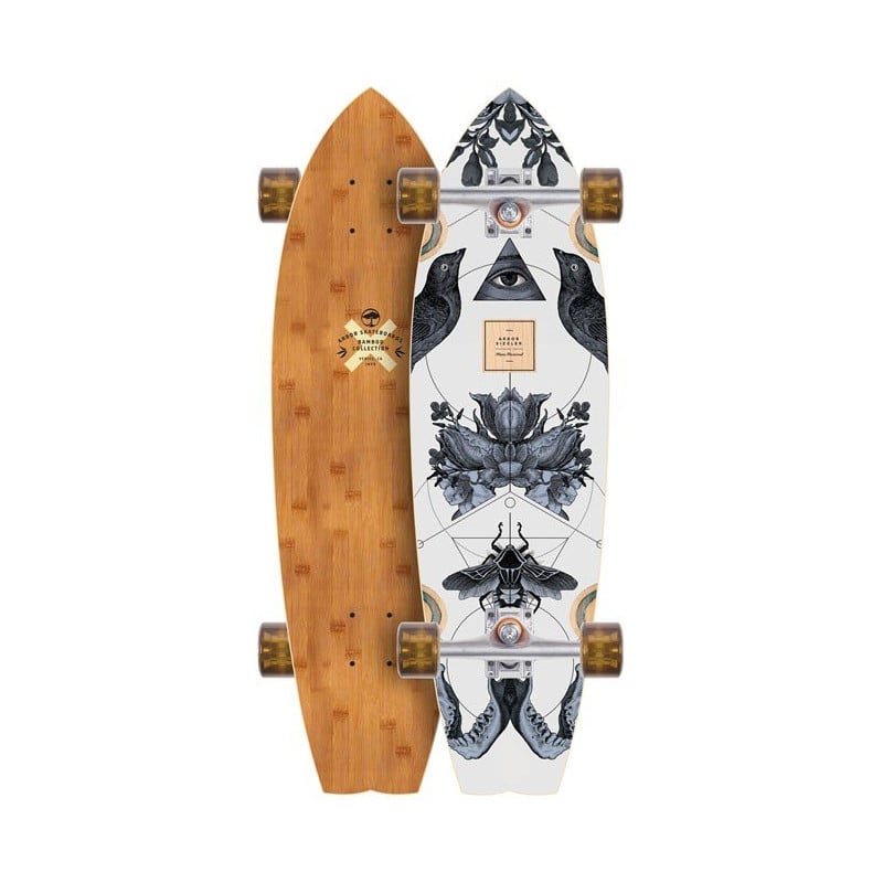 Arbor Sizzler Bamboo 'Hannes Hummel' 31" - Cruiser Skateboard Complete Arbor Sizzler Bamboo 'Hannes Hummel' 31" - Cruiser Skateboard Complete