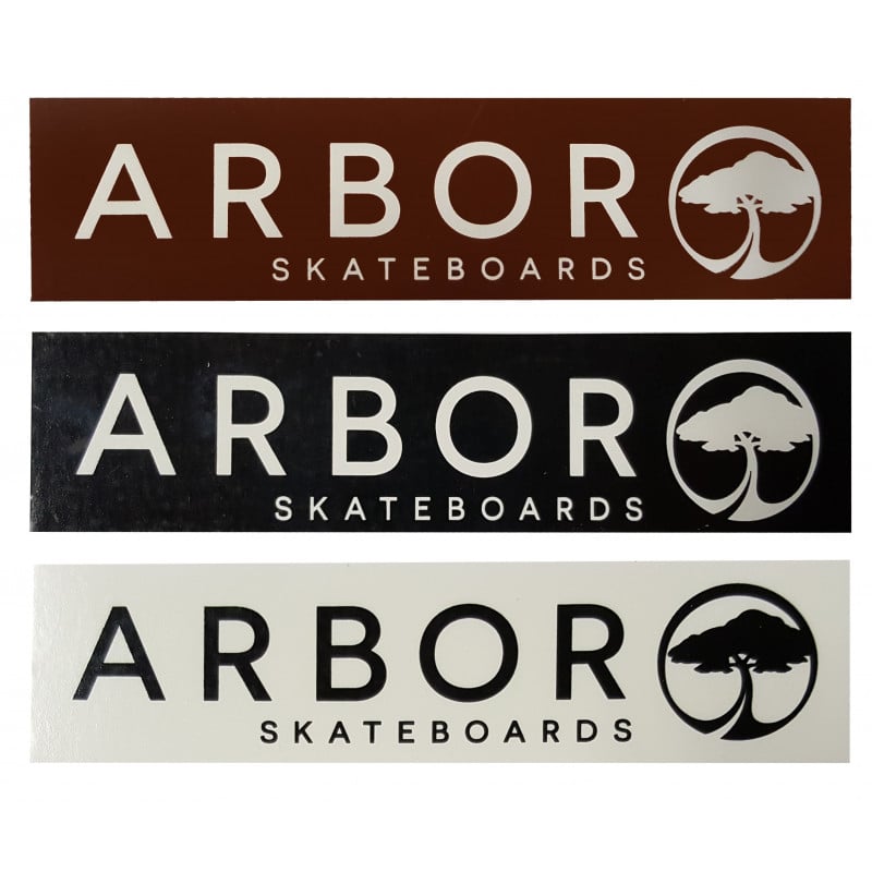Arbor 'Light' Logo Sticker