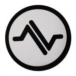 Avenue Achsen Logo Circle Sticker