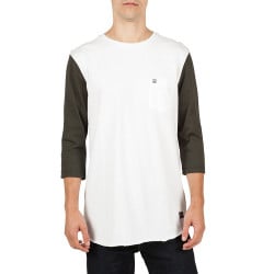 Volcom Drexler Crew Raglan White