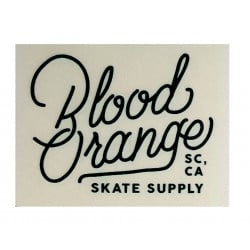 Blood Orange 'Writing' Sticker