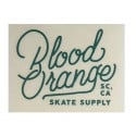 Blood Orange 'Writing' Sticker