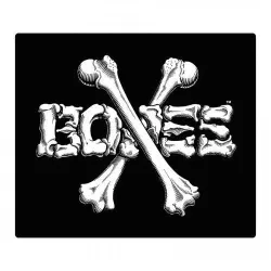 Bones CrossBones Sticker Large