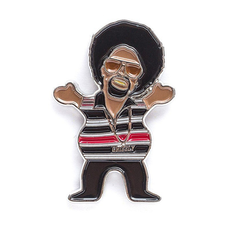 Grizzly Hyphy Pin