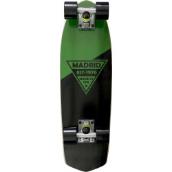 Madrid Party 24" Green Metallic Logo - Complete