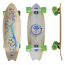 Kahuna Creations Aloha Rider 31" Cruiser Skateboard Complete