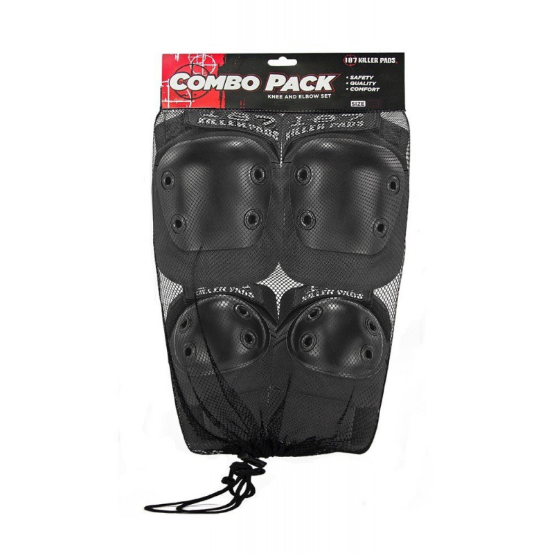 187 Knee And Elbow Pads Combo Pack