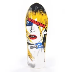 Vision Aggressor 2 Yellow - Old School Skateboard Deck