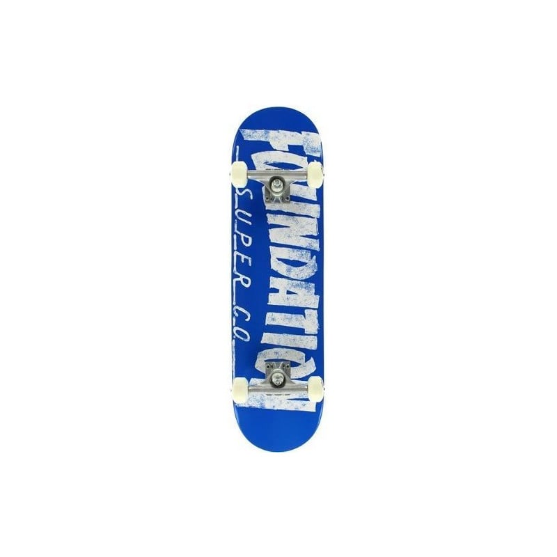 Foundation Thrasher Blue 8.0" Skateboard Complete