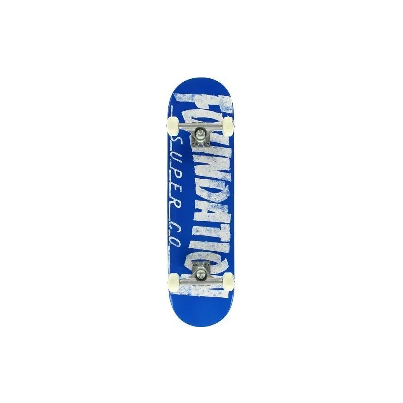 Foundation Thrasher Blue 8.0" Skateboard Complete