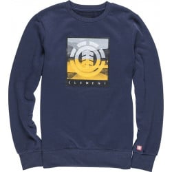 Element Rolling Crew Kids Fleece Eclipse Navy