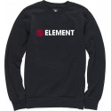 Element Horizontal Crew Fleece Flint Black