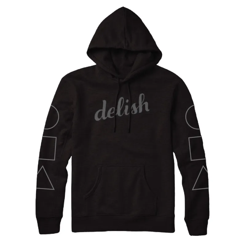 Delish 3M Reflective OG Script Hoodie