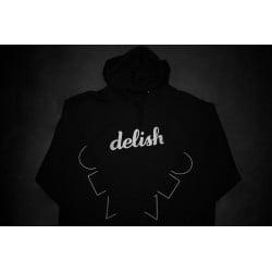 Delish 3M Reflective OG Script Hoodie