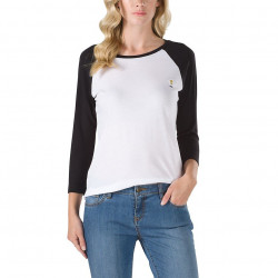 Vans x Peanuts Woodstock Raglan White Black