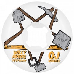 OJ Skateboard Wielen Akers DIY EZ Edge 57mm Skateboard Wielen