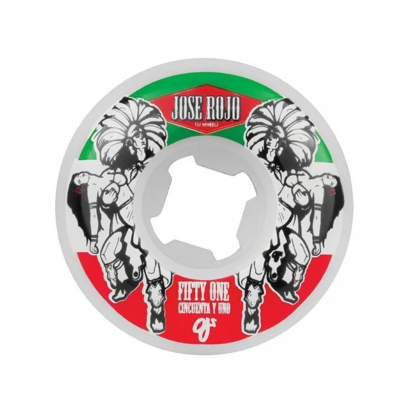 OJ Skateboard Roues Jose Rojo 51mm Skateboard Roues