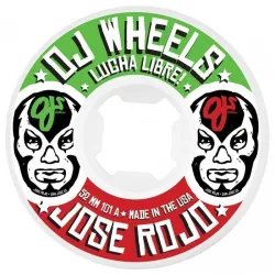 OJ Skateboard Roues Rojo Lucha Libre 52mm Skateboard Roues