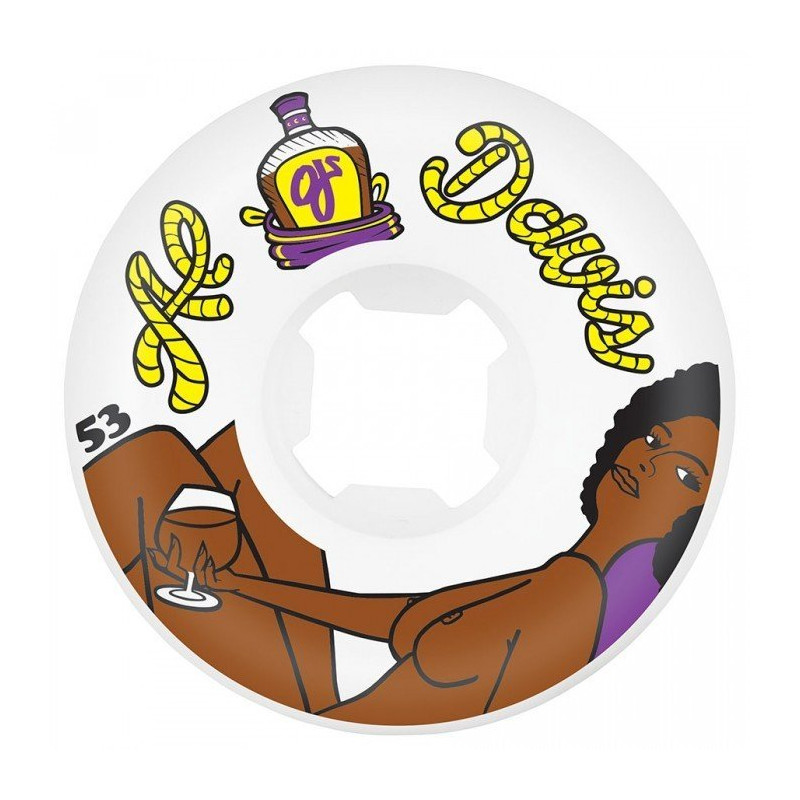 OJ Skateboard Wheels Davis Nibian Princess 53mm Skateboard Wheels OJ Skateboard Wheels Davis Nibian Princess 53mm Skateboard Wheels