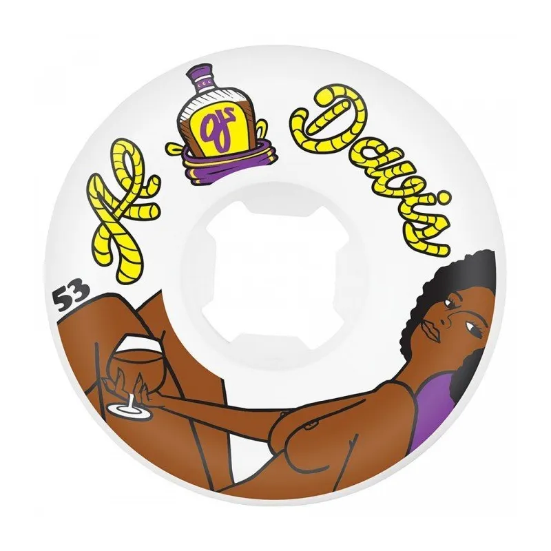 OJ Skateboard Wielen Davis Nibian Princess 53mm Skateboard Wielen