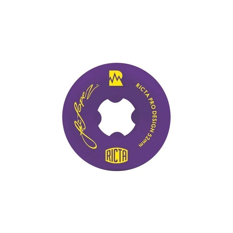 Ricta Louie Lopez Pro NRG Purple 52mm Skateboard Ruedas
