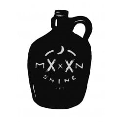 Moonshine Jug 'Moon' Sticker