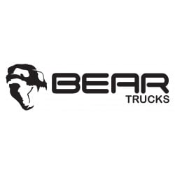 Bear Logo Sticker Clear